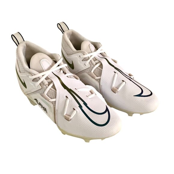 Nike Alpha Menace Pro 3 Football Cleats CT6649-105 11.5 White Gold Performance main image 10